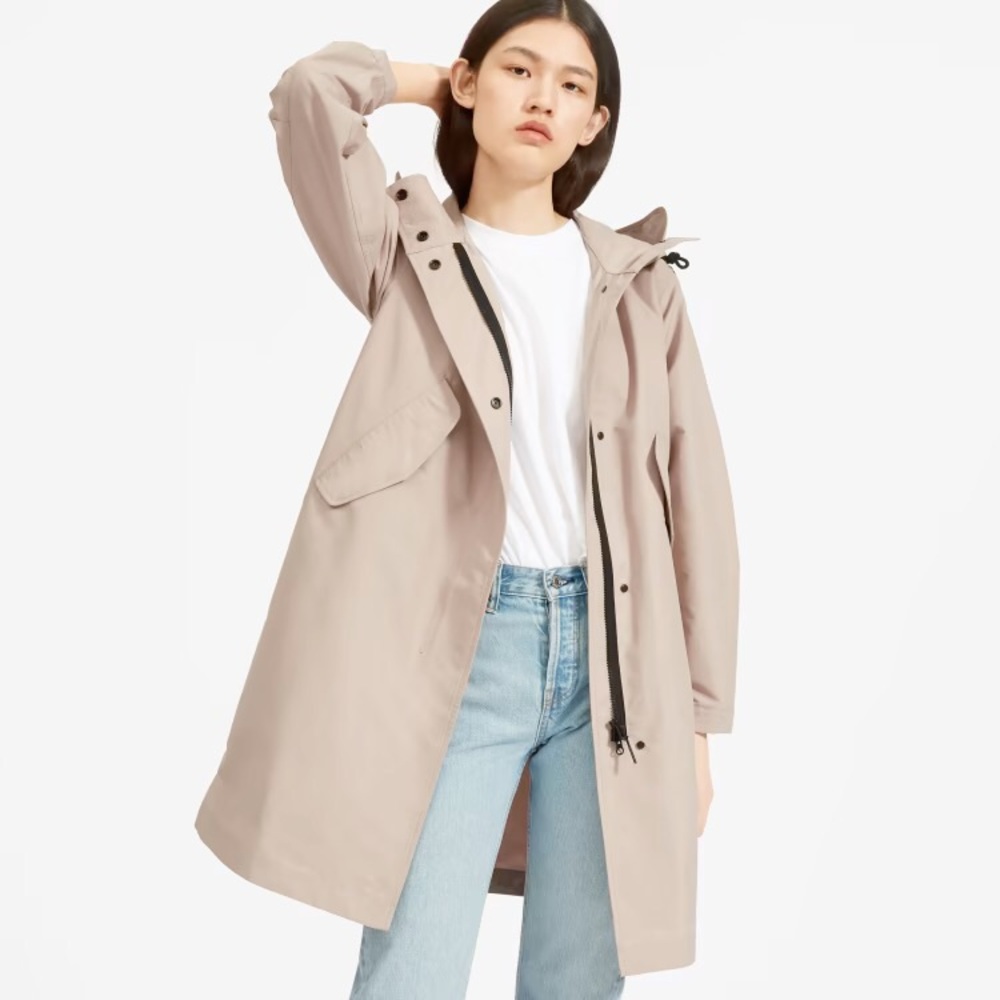 Everlane raincoat